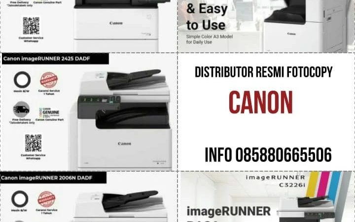 Cari mesin fotocopy canon hubungi 085880665506