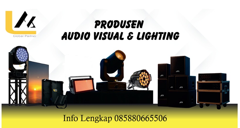 Produk Audio Visual Lighting Terbaik di Jakarta 085880665506