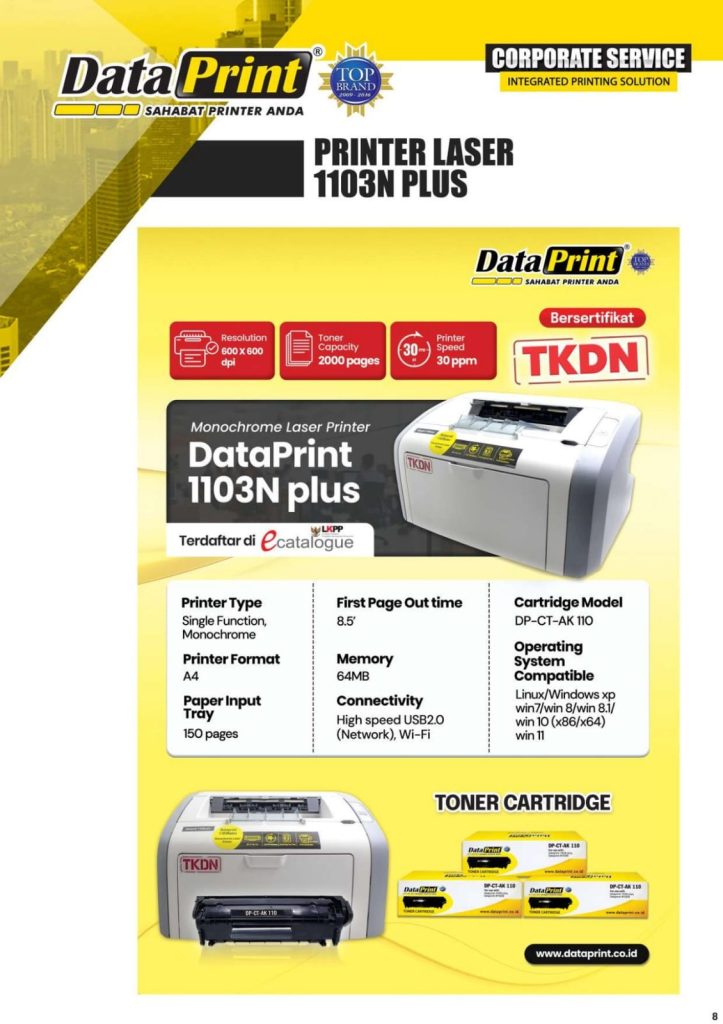 Printer Laser 1103N TKDN